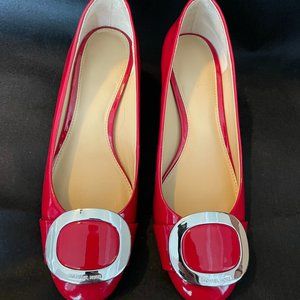 Michael Kors Paten Red Shoes